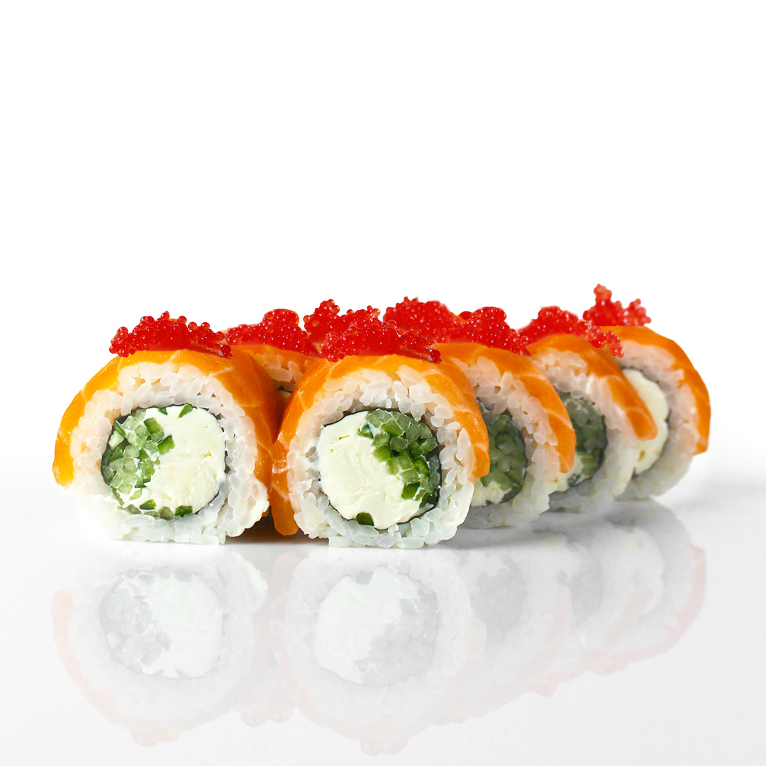 Філадельфія з лососем ( огірок )  285 г